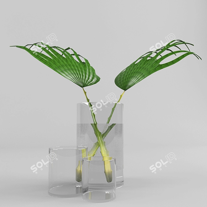  Serene Air Mini Planter 3D model image 1