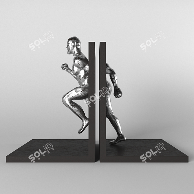 "Mystic Gateway" Bookend 3D model image 1