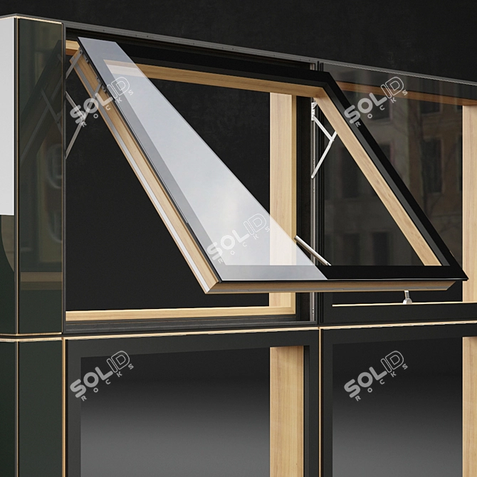 Austrian Window Set: Authentic & Versatile 3D model image 2