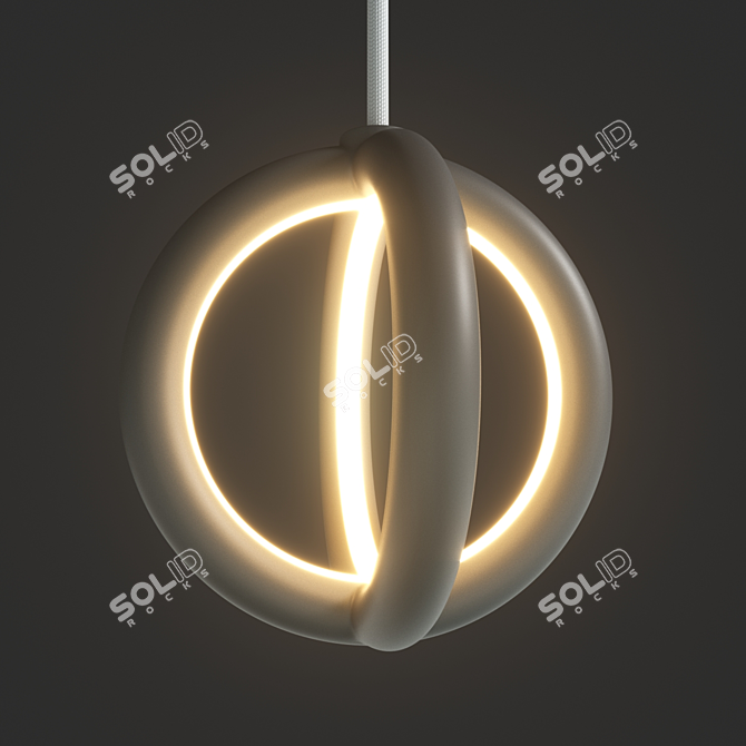 HotOrbit - Stylish 12x12x16.5 Chandelier - Shop Now on two.parts 3D model image 1