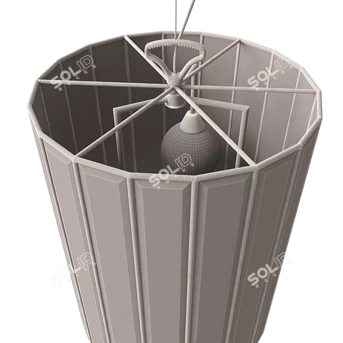 Cremasco Art 2088: Elegant Illuminating Chandelier 3D model image 3