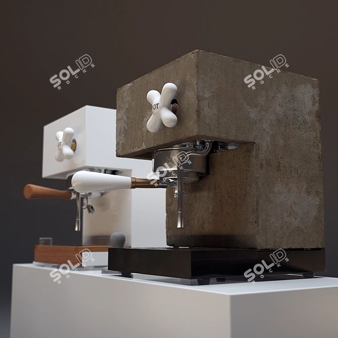 The Perfect Pour: Anza Coffee Maker 3D model image 2