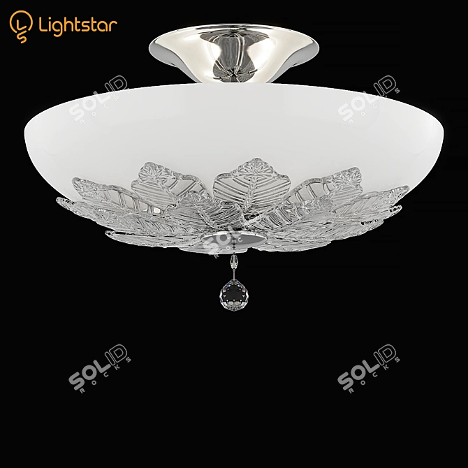 Petalo Lightstar Ceiling Chandelier - Elegant and Versatile 3D model image 1