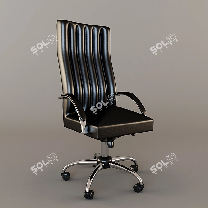 Ergo Comfort Office Chair 3D model image 1