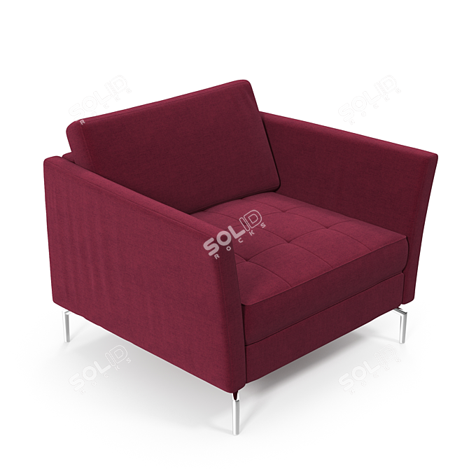 Modern Osaka Chair 103cm 3D model image 1