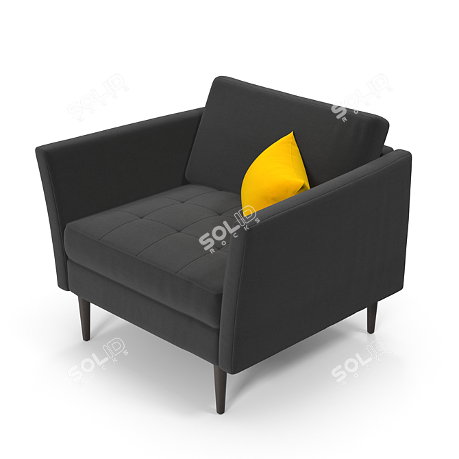  Stylish BoConcept Osaka Chair 3D model image 2
