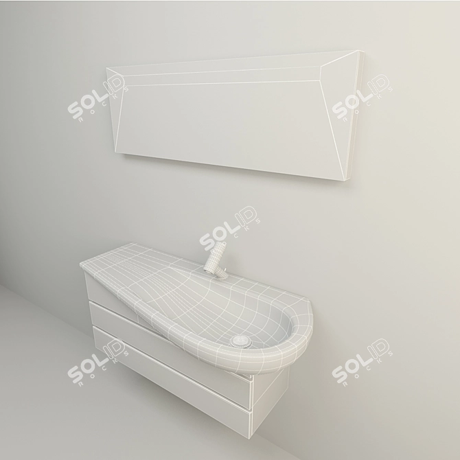 Laufen Bathroom Essentials Bundle 3D model image 3