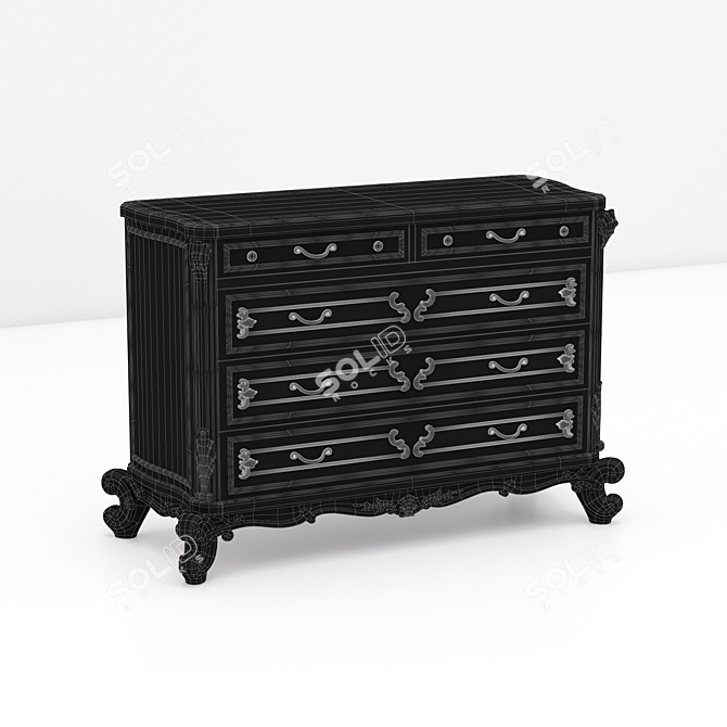 Classic Silik Larissa 3DMax/Corona Comod 3D model image 2