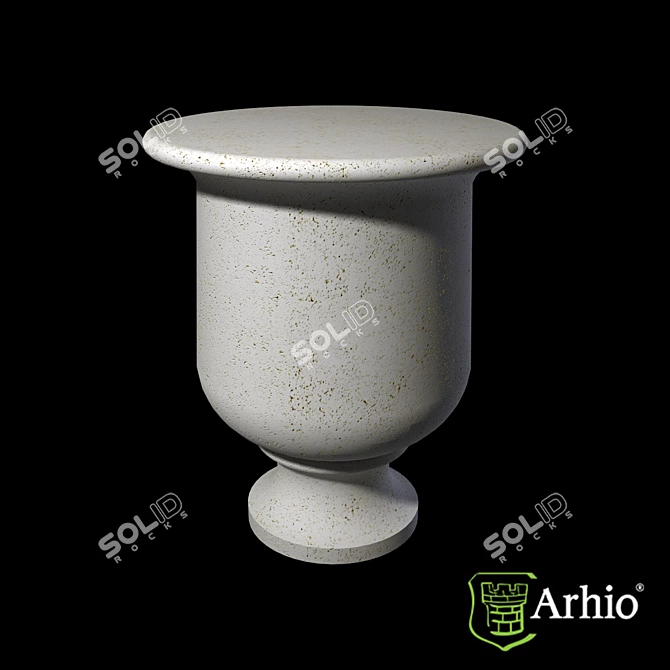 Title: Versatile AVZ45-1 Pot 3D model image 1