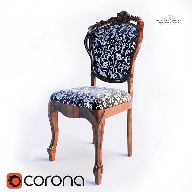 Modern Stylish Chair 3D model image 1