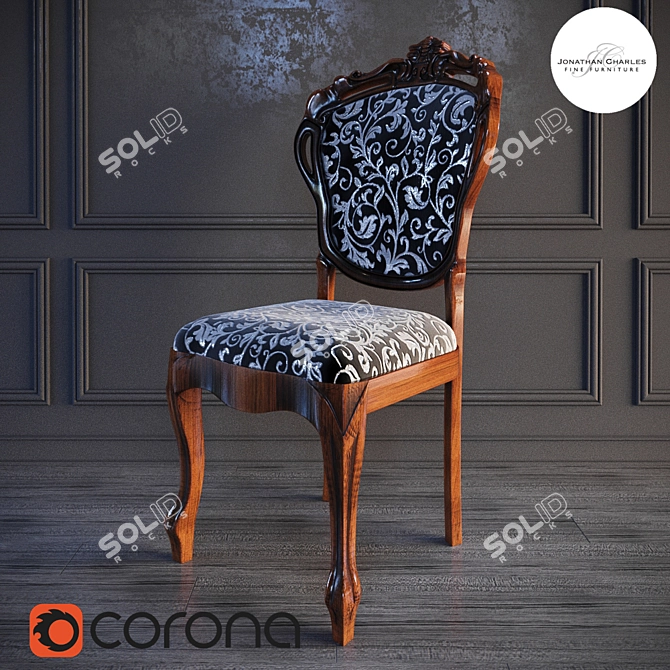 Modern Stylish Chair 3D model image 2