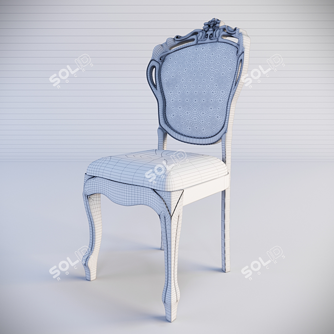 Modern Stylish Chair 3D model image 3