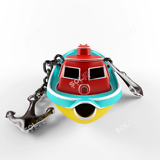 3dsmax 2015 | vray 3.00 Ship Toy 3D model image 2