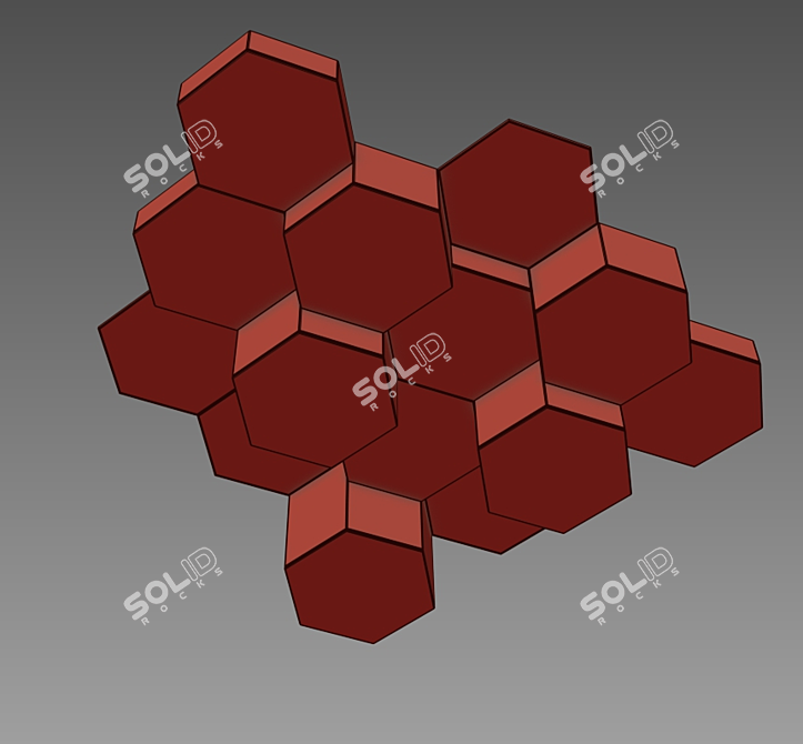 Modern Ceiling Chandelier Lightstar 750123 3D model image 3