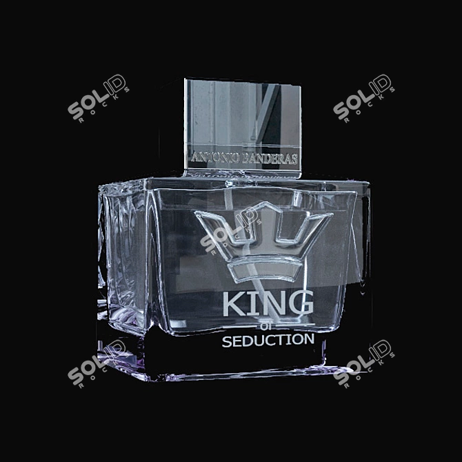 Antonio Banderas Eau de Toilette: Sensual Fragrance by the Star 3D model image 1