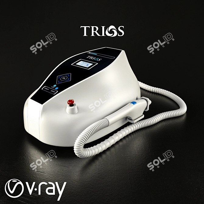 3-in-1 Phototherapy Device 3D model image 1