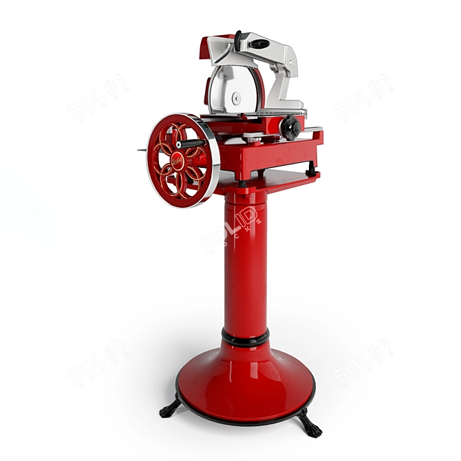 Berkel 300M Heritage Prosciutto Slicer 3D model image 1