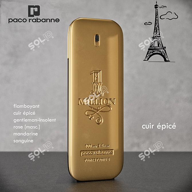 Millionaire's Signature Scent 3D model image 1