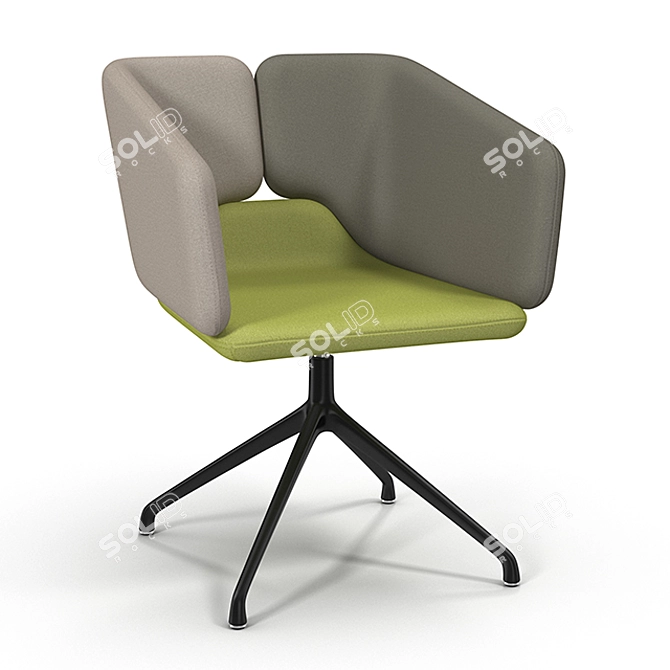 Area Declic MIXX Spider Plus - Stylish Compact Chair 3D model image 2