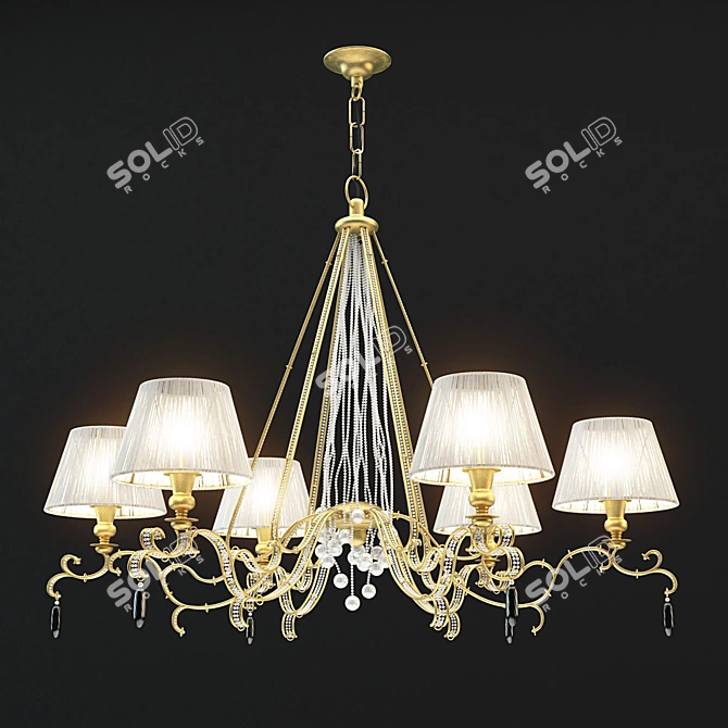 BAGA 2250: Italian Elegance Illuminate 3D model image 1