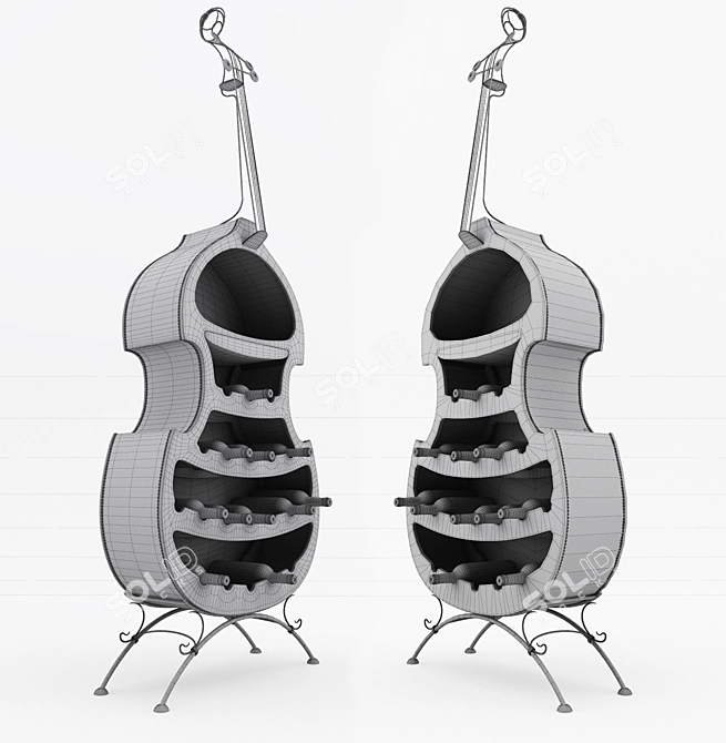 Compact Bass-2 Mini-Bar 3D model image 3