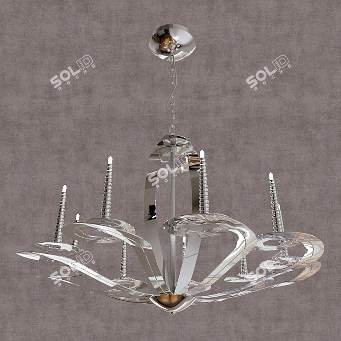 Lux Beatrice Chandelier 3D model image 1