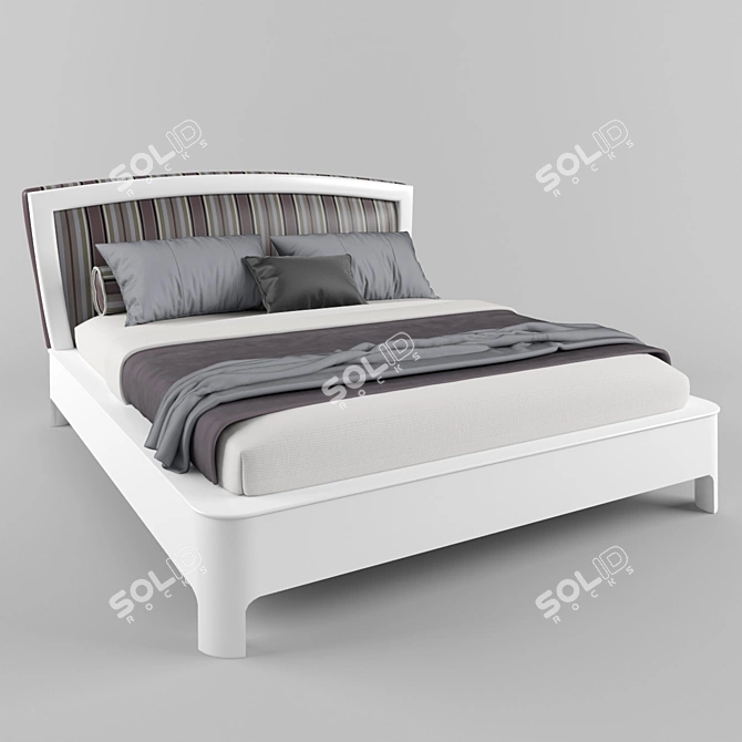 Relax and Dream: Paged MELODY Bed 3D model image 1