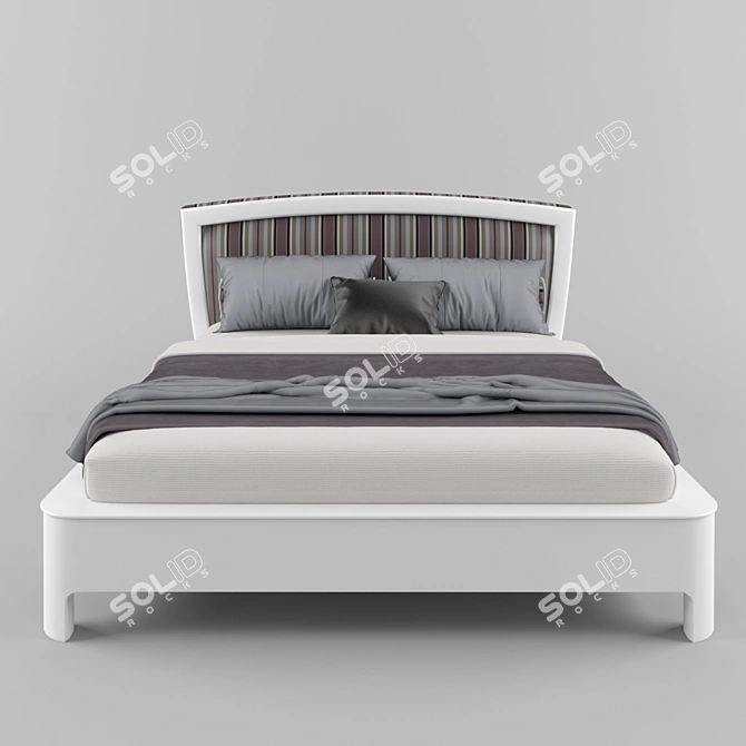 Relax and Dream: Paged MELODY Bed 3D model image 2