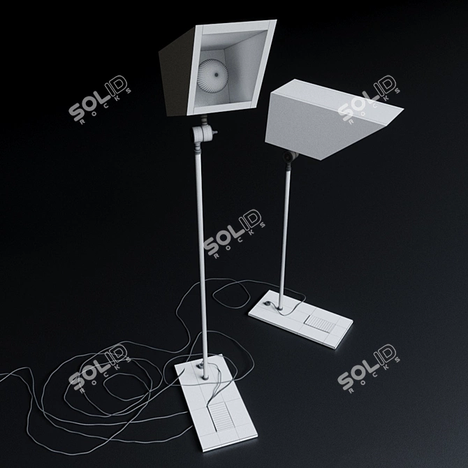 Wireless Elegance: Haim Evgi Lamp 3D model image 2