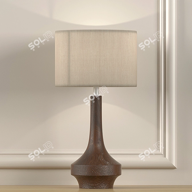 Modern V-Ray 2012 Lamp: 26.53 x 26.54 x 50.78 cm 3D model image 1