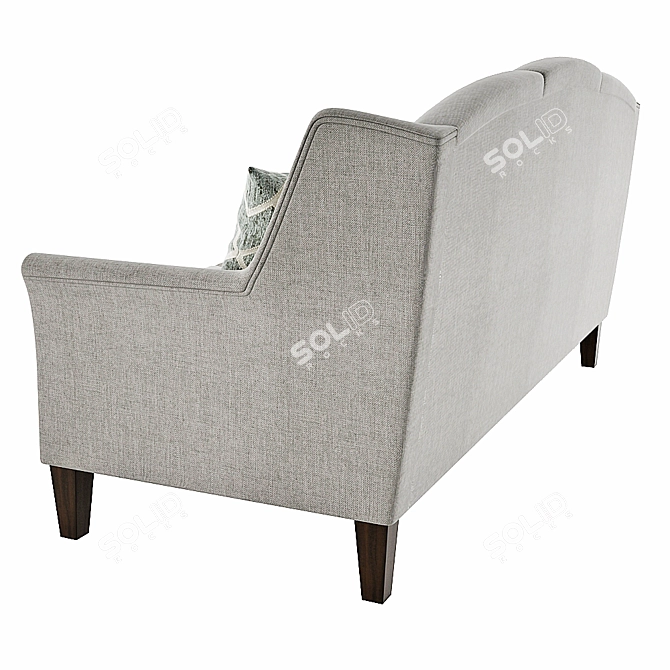 Leigh Antibacterial Sofa | Moisture-Resistant | Removable Covers 3D model image 2