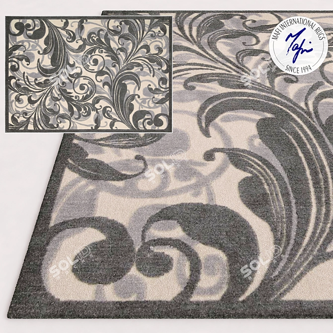 Revival Carpet: 360x560cm 3D model image 2