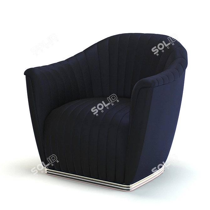 Luxurious KOKET Mia Chair - Stylish Comfort 3D model image 1