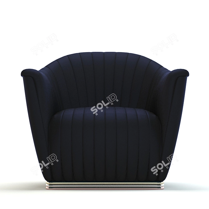 Luxurious KOKET Mia Chair - Stylish Comfort 3D model image 2