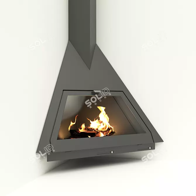Elegant Fire Corner: TRAFORART Foxi 3D model image 1
