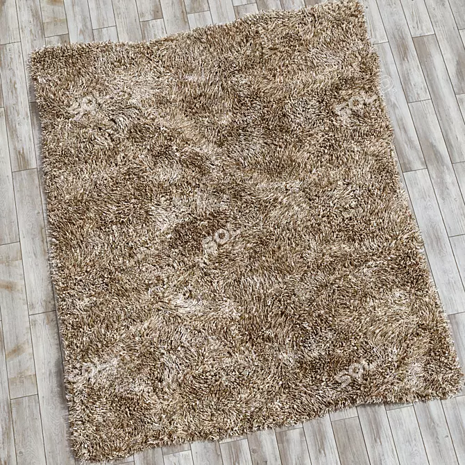 Luxury Carpet with Hair and Fur 3D model image 1