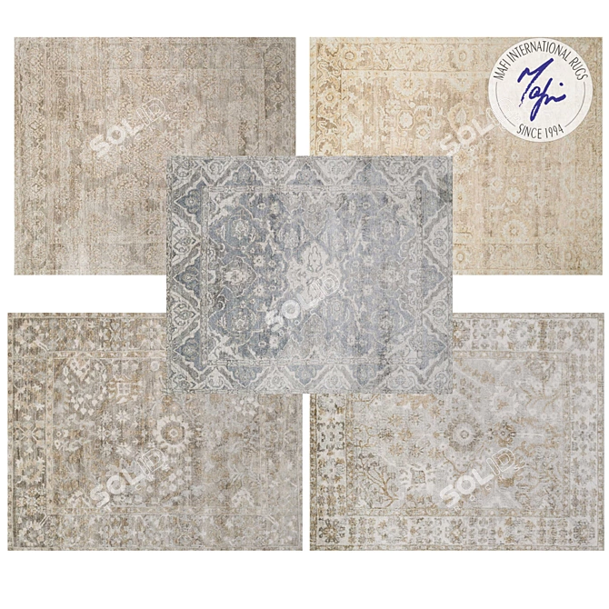 Imani Allure: Luxurious Carpets 3D model image 2