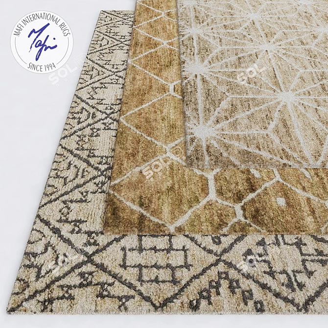 Luxurious Allure Carpets 3D model image 1