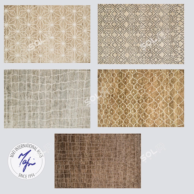 Luxurious Allure Carpets 3D model image 3