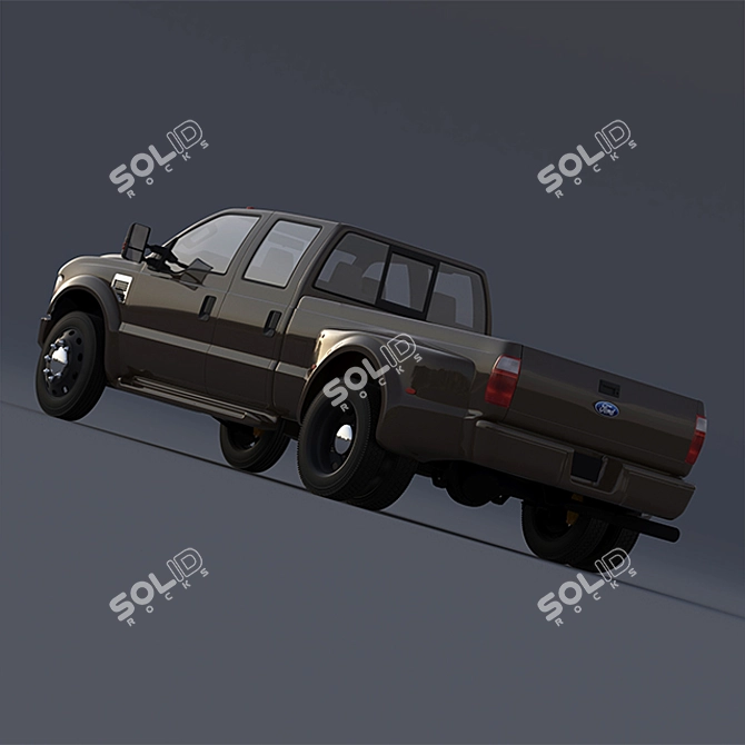 Ford F-450: The Ultimate Powerhouse 3D model image 3