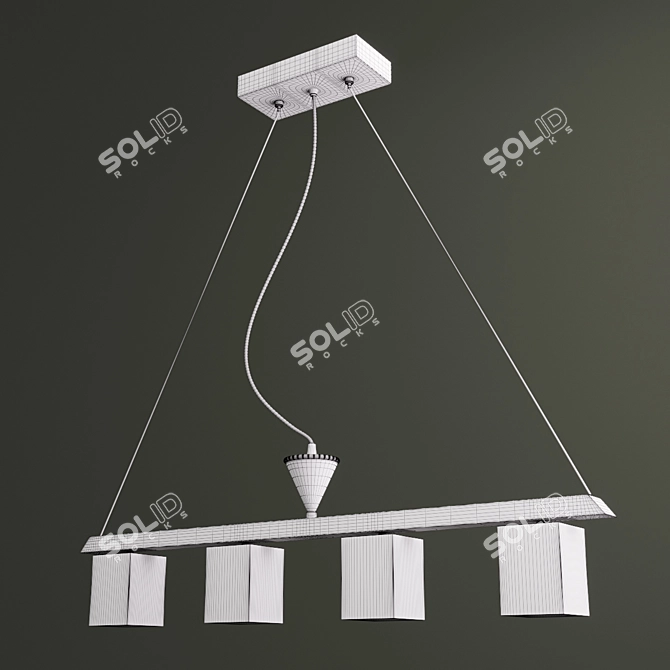 Kubo Art.5111: Stylish Illumination 3D model image 2