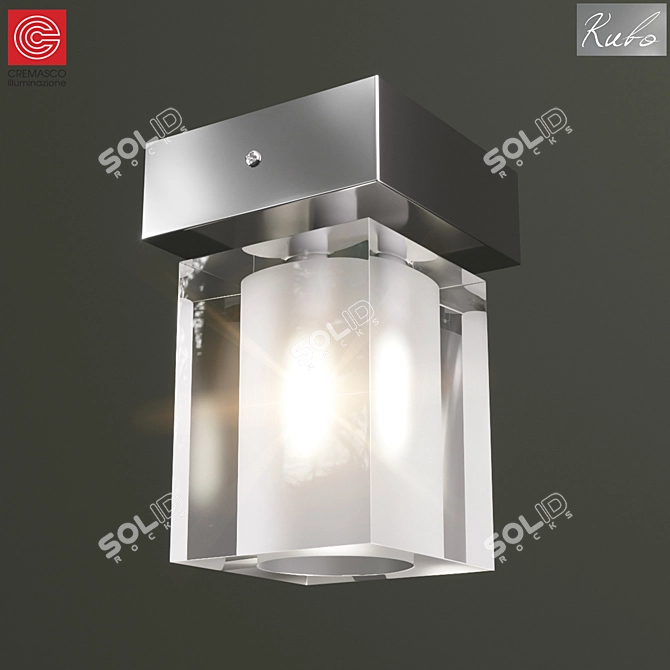 Minimalist G9 1*40W Spotlight 3D model image 1