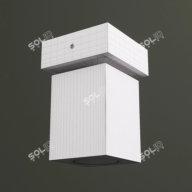 Minimalist G9 1*40W Spotlight 3D model image 2