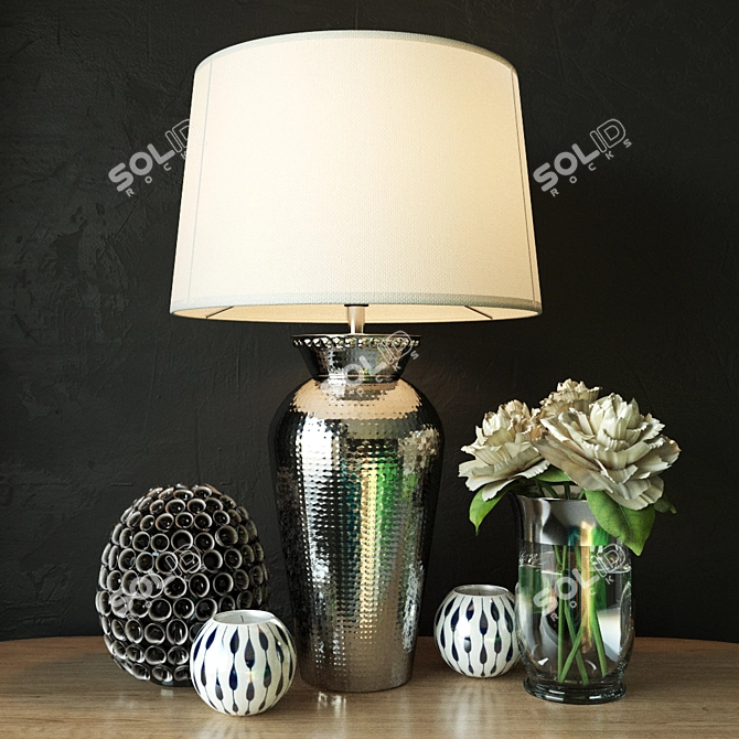 Luxury Home Decor Collection 3D model image 1