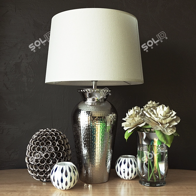 Luxury Home Decor Collection 3D model image 3
