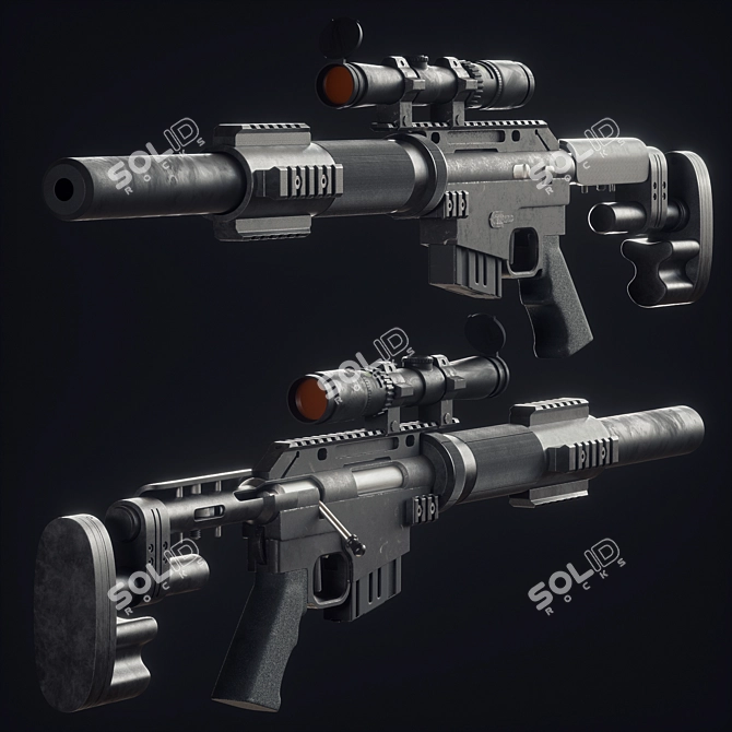 Precision-made McMillan CS5: Mesh Topology & High-quality Textures 3D model image 1