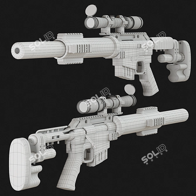 Precision-made McMillan CS5: Mesh Topology & High-quality Textures 3D model image 2