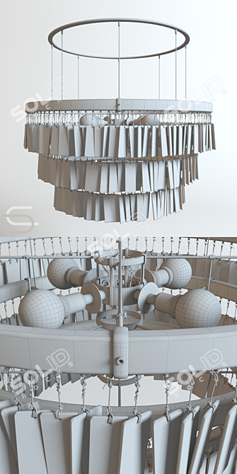 Innovative Illumination: Conceptual Lamp 01 3D model image 3