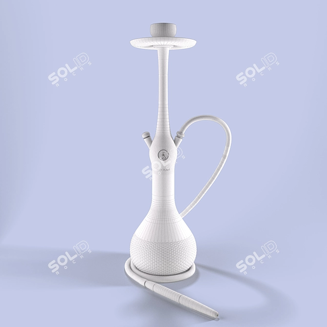 WOOKAH Crystal Hookah 3D model image 2