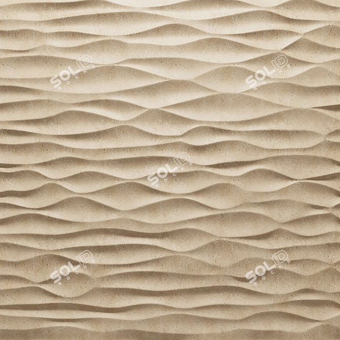 Creo 039 Accent Wall Panel 3D model image 1